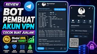 Review Bot Pembuat Akun VPN Otomatis | Bot Telegram Jualan VPN Full Fiturriview bot vpn