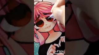 Sad pink hair anime girl screenshot 4