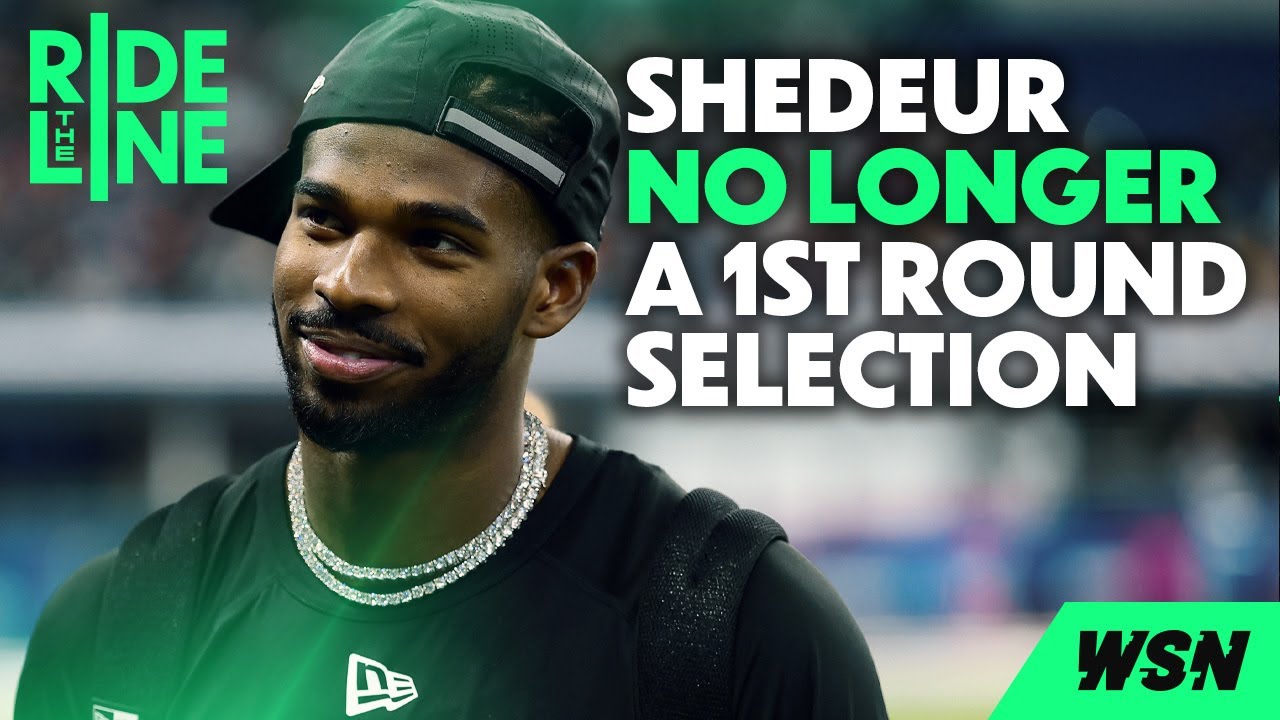 Shedeur Sanders is SLIDING! NBA Conspiracy Theories & Shocking NFL Trades | Ride the Line Ep. 234