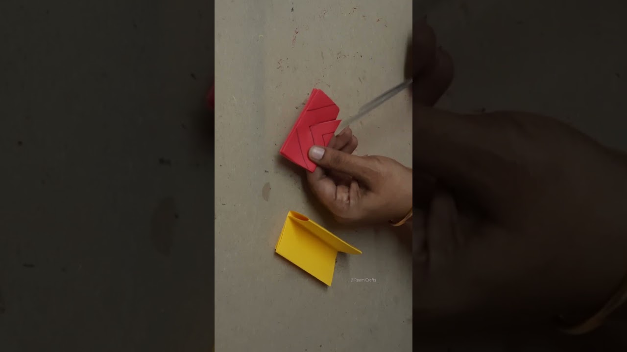 Easy Paper Cutting Decoration Ideas | Paper Flower Border Designs | Paper Crafts chain border design