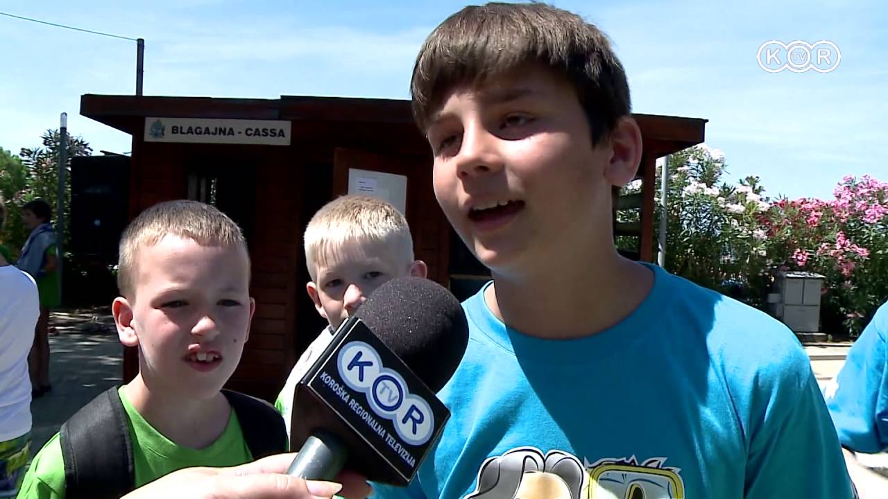 11. MIKova Karavana otroškega smeha - 200 otrok na morje - Debeli Rtič 2016 - Prispevek Koroške TV