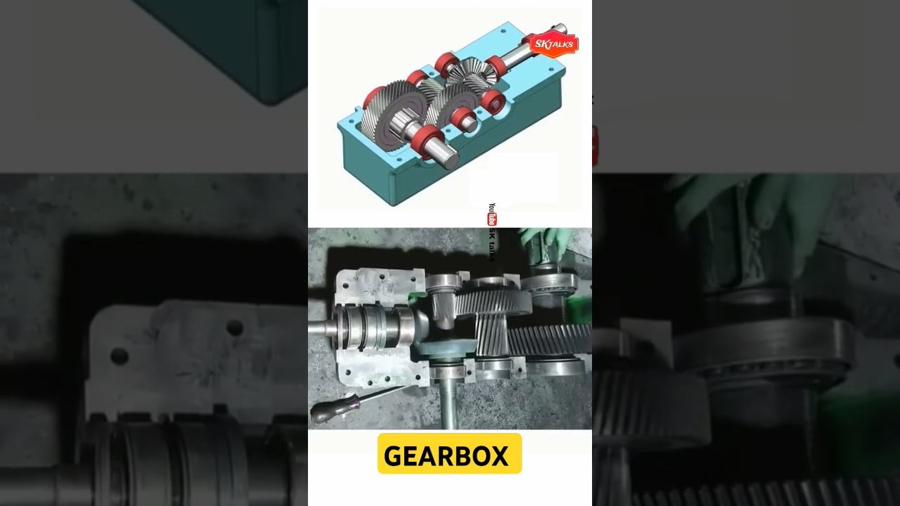 Gearbox ⚙️ internal mechanism. 