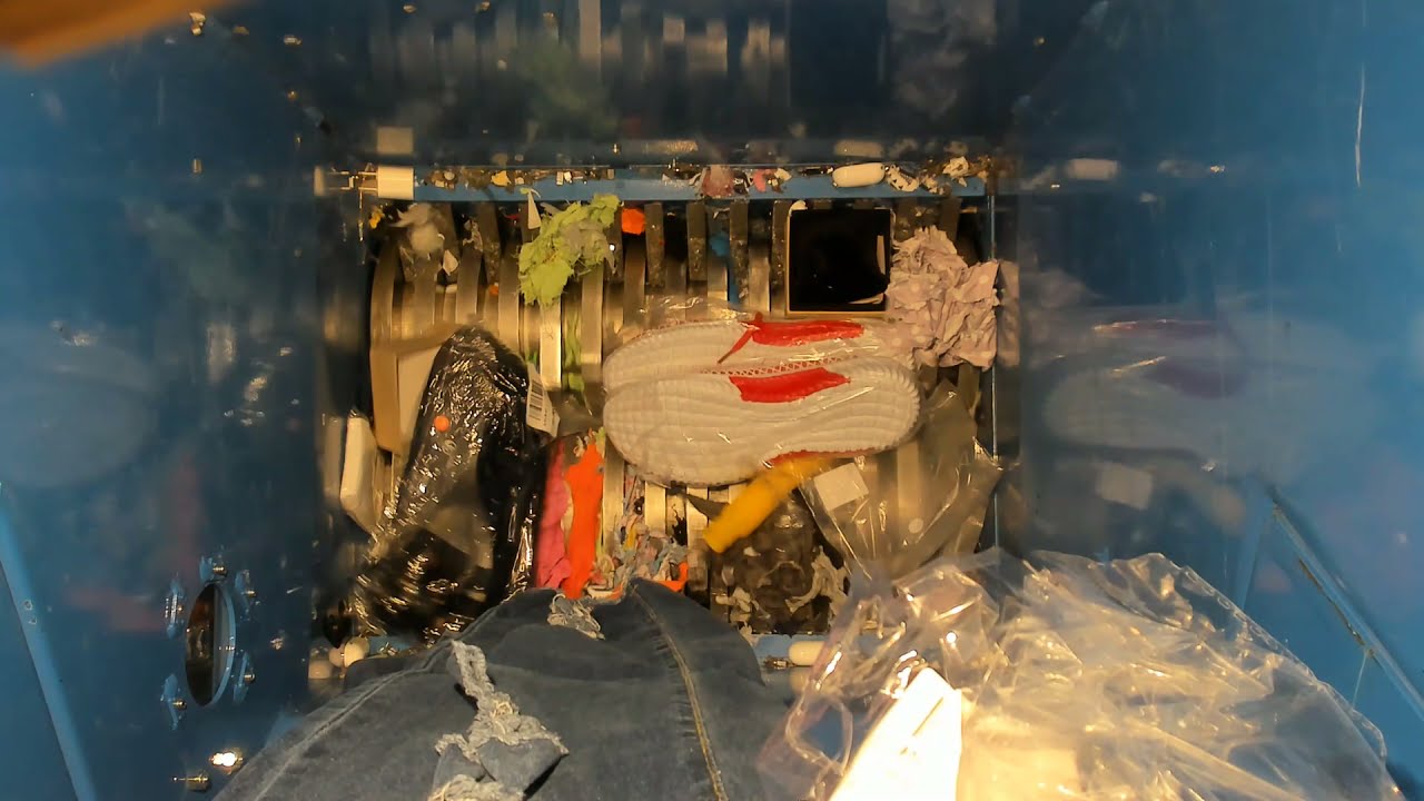 Shredding Counterfeit Clothing & Toys