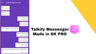 Talkify Messenger made in SK PRO screenshot 3