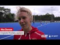 England Hockey Captain Alex Danson: Women's Sport Week