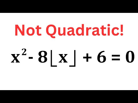 This 'Quadratic' Is