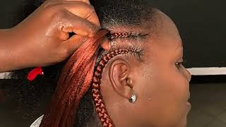 THE SECRET TO PERFECT BLENDED CORNROWS FOR *Beginners*
