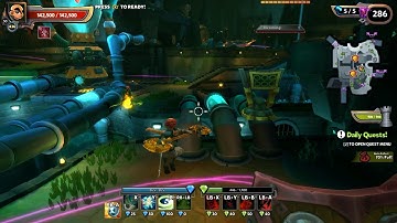Dungeon Defenders 2 Chaos 7 Trials Solo paly Dragonfall Sewers DD2