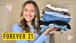 FOREVER 21 SPRING TRY ON HAUL | F21 SPRING OUTFIT IDEAS
