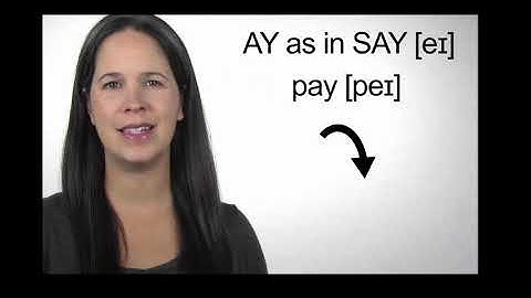 Learn IPA - American English - AY [eɪ] Diphthong - Học phát âm tiếng Anh Mỹ - Nguyên âm đôi [eɪ]