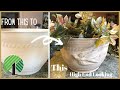 See How I Turned This Dollar Tree Planter Into A Beautiful Piece Of High End Looking Decor