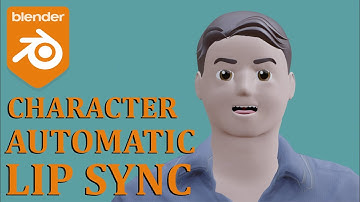 CHARACTER AUTOMATIC LIP SYNC (  RHUBARB ADDON, BLENDER 2.9 )