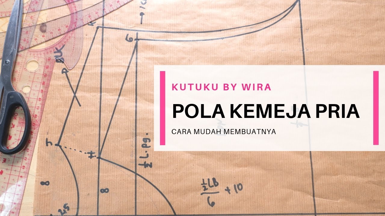 Pola Kemeja Pria Cara Mudah Membuatnya Youtube