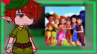 •|Peter Pan Reagindo a TinkerBell•|gacha club•|