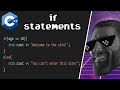 What&#39;s an if statement? 🤔