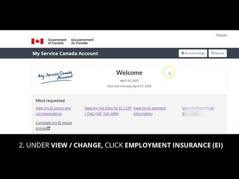 Find Your Access Code for EI (Employment Insurance) - Canada