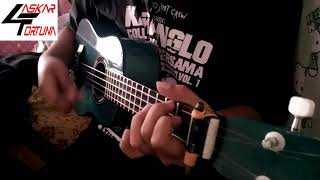 Aiman Tino - Permata Cinta | lirik \u0026 chord ukulele cover by Afida \u0026 Nouva