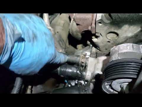 2002 chevy suburban coolant line leak - YouTube
