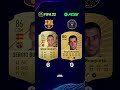 FIFA 22 RATING BARCELONA VS FC26 INTER MIAMI #fifa #fifa22 #fc26 #barcelona #laliga #messi
