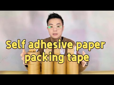 Self adhesive paper