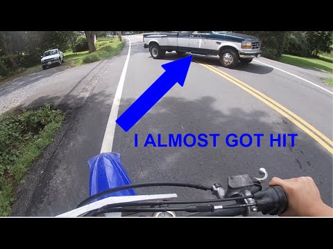 Ripping dirt bikes