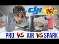 COMPARATIVA DJI MAVIC AIR VS DJI SPARK VS DJI MAVIC PRO EN ESPAÑOL