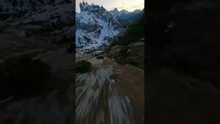 Cinematic Mountain Fly | FPV Drone (🎥: IG / pop.fpv)