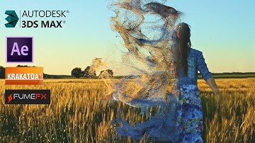 Dust Effect in 3ds Max / FumeFx / Krakatoa/ After Effects! Dissipation Effect!Tutorial for Beginners