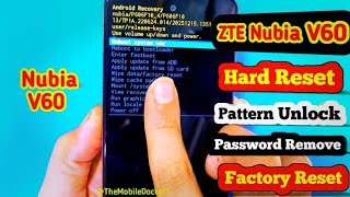 Zte Nubia V60 Hard Reset | Pattern Unlock 🔓| Password Remove
