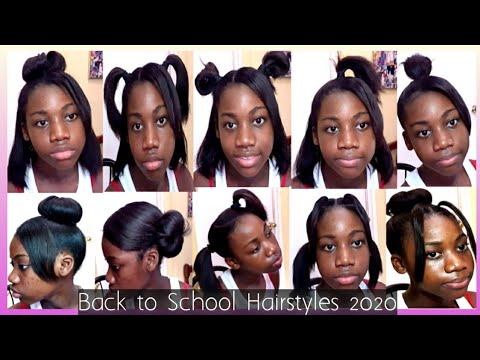 Healthy relaxed hair |