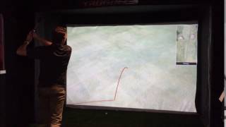 Tittle X Golf Simulator with E6Golf at the PGA Merchandise Show 2017