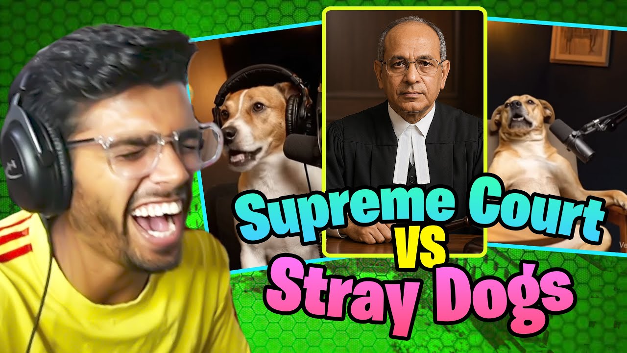 Stray Dogs vs Supreme Court 😲 Memes Gone Wild!