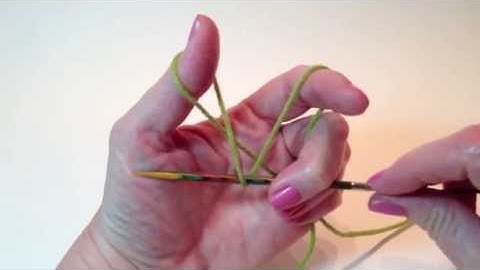 German Twisted Cast On Tutorial