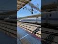 N700S のぞみ 東海道新幹線 東京行き 列車が通過します。米原駅 JR東海 SHINKANSEN