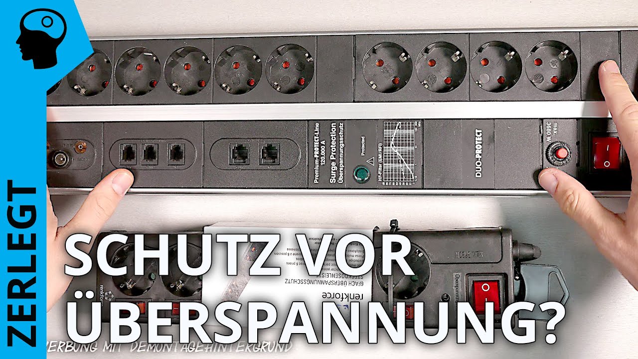 Update Steckdosenleisten gegen Überspannung im Vergleich (Sinnlos oder Geldverschwendung?)