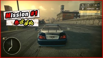 NFS Most Wanted 2005 - Tamil Remaked - Walkthrough - Mission #1 - Games For Tamil