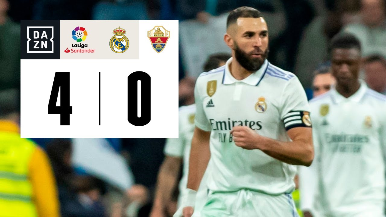 Real Madrid vs Elche CF (4-0) | Resumen y goles | Highlights LaLiga ...
