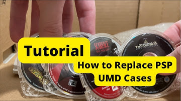 How To Replace PSP UMD Cases & Discs