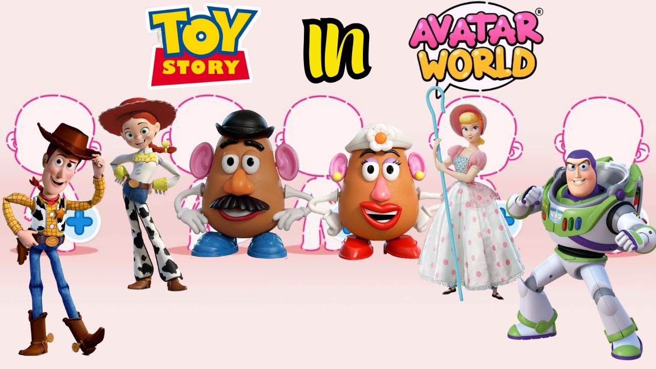 TOY STORY IN AVATAR WORLD😁🎉💎 #tocaboca #pazuavatarworldsecret