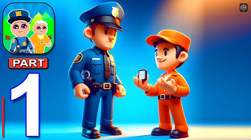 Prison Boss 3D - Gameplay Walkthrough Part 1 - Build Empire Inside Walls (Android, iOS)