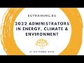 2022 EPSO Administrators in Energy, Climate, Environment - Information Webcast