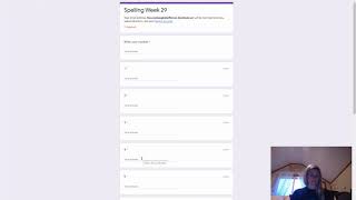 spelling test week 29