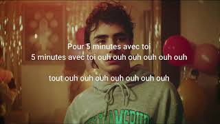 Amir 5 minutes avec toi LYRICS 2019