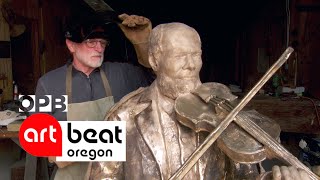 Pete Helzer sculpts Oregon Black pioneer | Oregon Art Beat