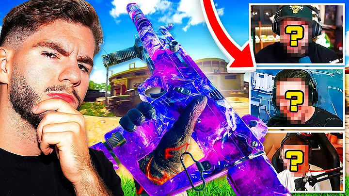 TROUVER À QUEL STREAMER WARZONE APPARTIENT LE GAMEPLAY... (c'est super dur)