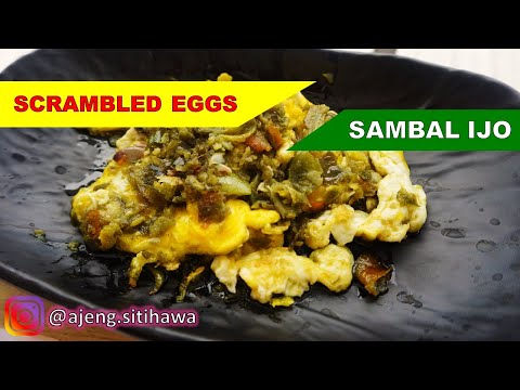 resep-dan-cara-membuat-scrambled-eggs-sambal-ijo