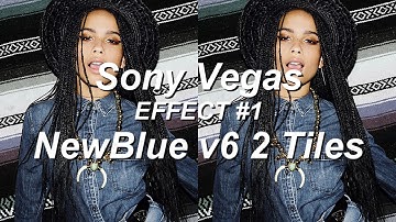 Sony Vegas| Effect #1 | 2 Tiles