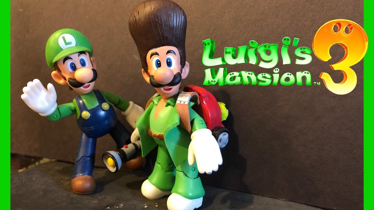 Nintendo Switch Luigi's Mansion 3 Standee, Luigi & Gooigi, Custom