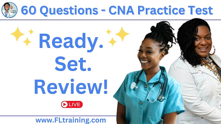 🌟 2025 CNA Practice Test with Nurse Eunice: Ready. Set. Review! 📚