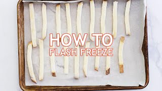 How To Flash Freeze Food At Home Step-By-Step Guide